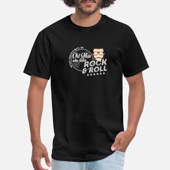 OLD MAN Rock N Roll' Men's T-Shirt 